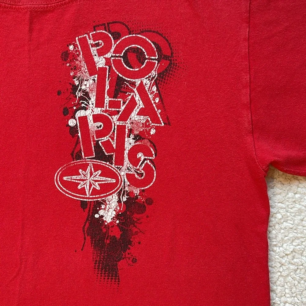 Vintage/Y2K Polaris Graffiti Logo Tee Shirt - Picture 2 of 6